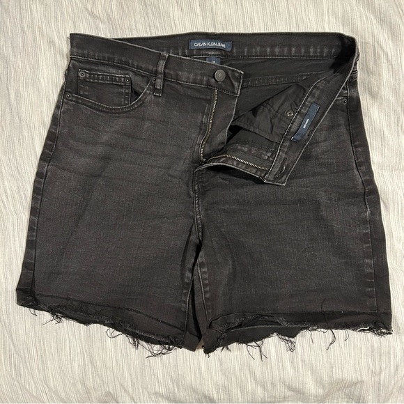 Calvin Klein High Rise Shorts - Picture 2 of 8